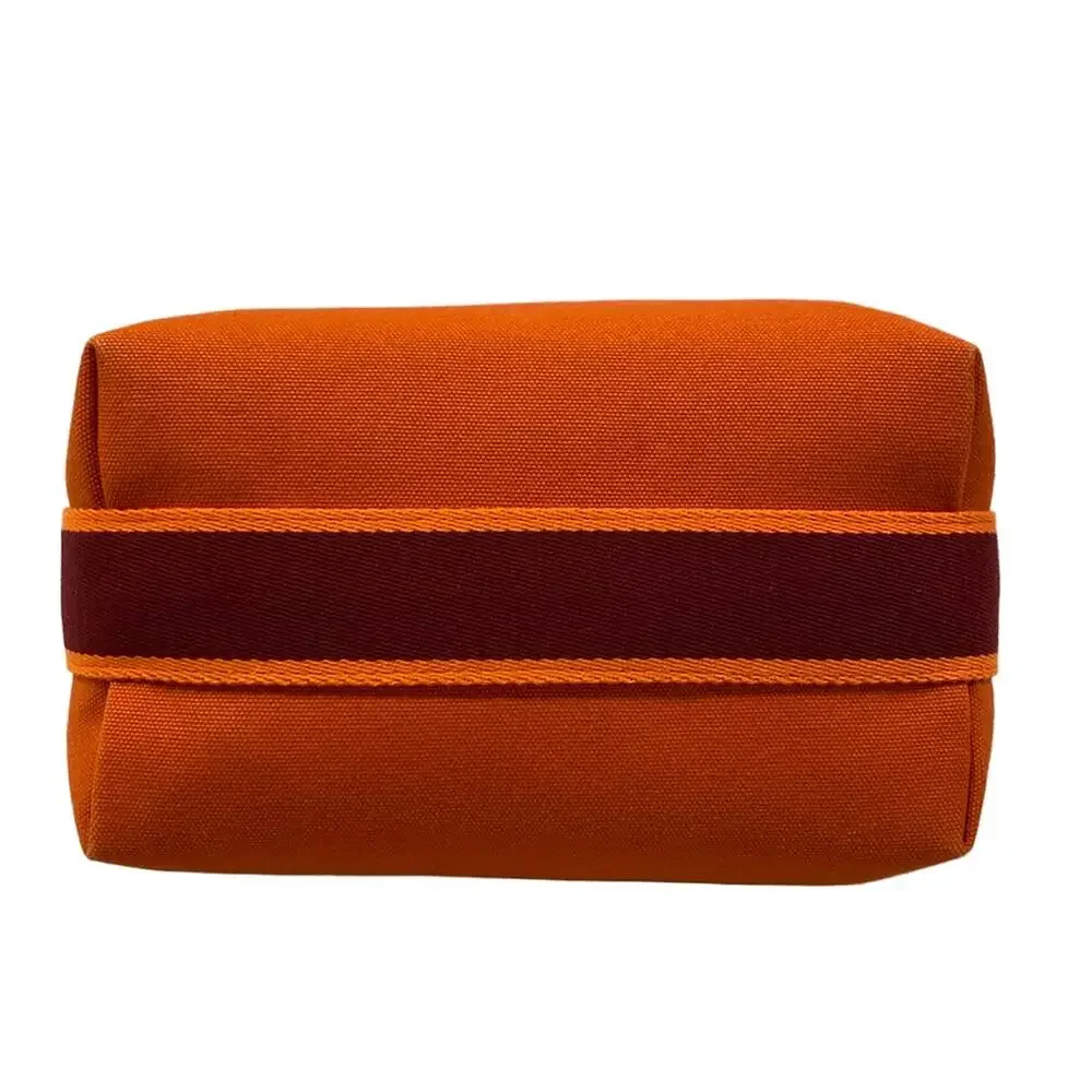 Hermès Handbag Orange Bordeaux
